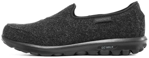 (Women) Skechers Go Walk Travel 'Black' 124474-BBK (Women) Skechers Go Walk Travel 'Black' 124474-BBK
