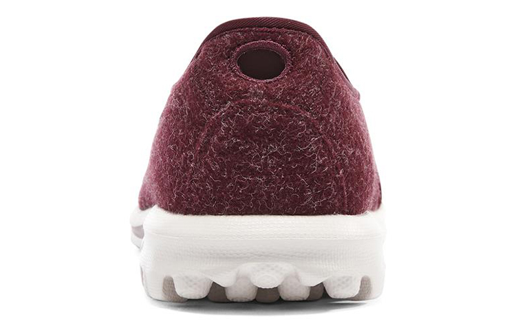 Shop (W) Skechers Go Walk Travel ''Burgundy Slip-On'' Damen Slipper 124474-BURG