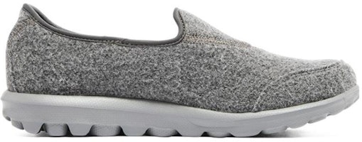 Skechers GO WALK Travel 輕便回彈 低幫 運動休閒鞋 女款 煤灰色 Order Skechers GO WALK Travel 輕便回彈 低幫 運動休閒鞋 女款 煤灰色
