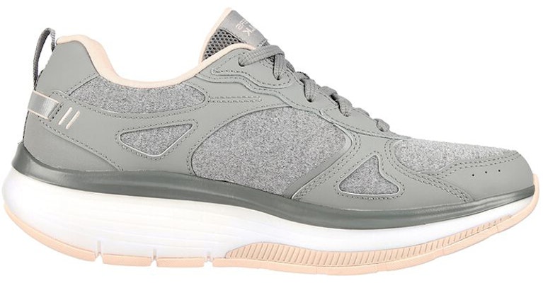 (Women) Skechers Go Walk Workout Walker 'Grey' 124930-GYPK Order (Women) Skechers Go Walk Workout Walker 'Grey' 124930-GYPK