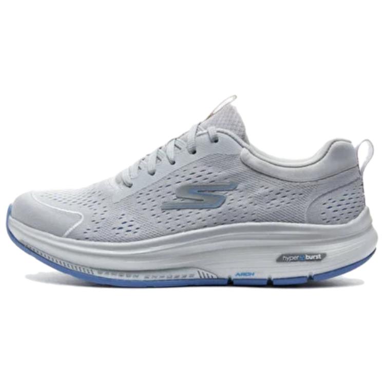 (Women) Skechers Go Walk Workout Walker 'White Blue' 124933-GYLB