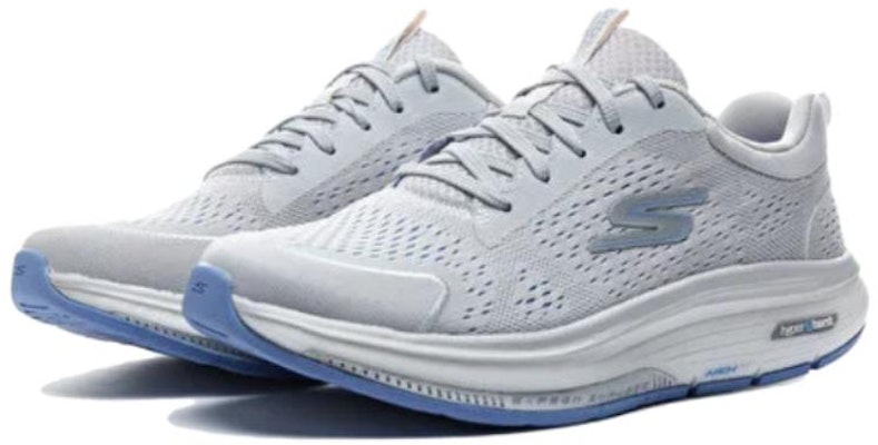(Women) Skechers Go Walk Workout Walker 'White Blue' 124933-GYLB Lookbook (Women) Skechers Go Walk Workout Walker 'White Blue' 124933-GYLB