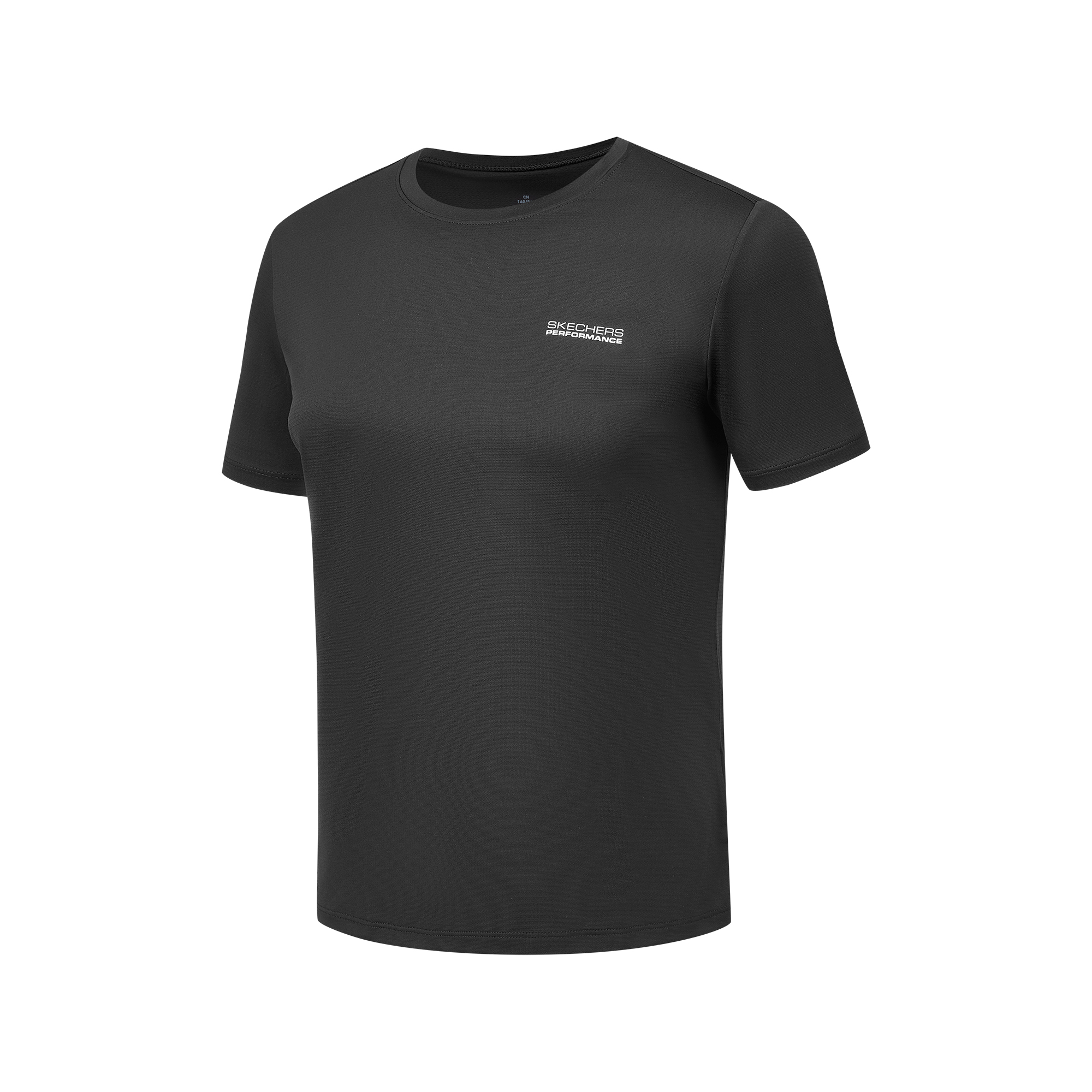 (Women) Skechers GODRI  Active Cool Touch Quick-Dry T-Shirt Carbon Black. P225W149-0018