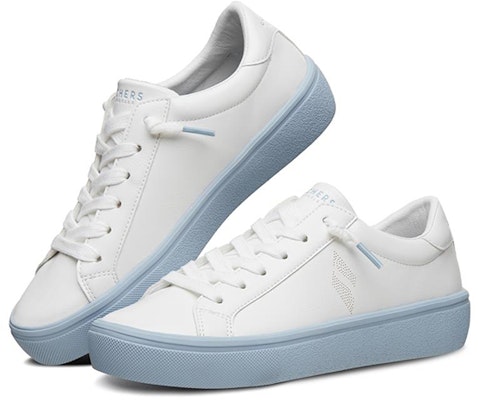 (Women) Skechers Goldie 2.0 Low 'White Blue' 74134-WBL Lookbook (Women) Skechers Goldie 2.0 Low 'White Blue' 74134-WBL