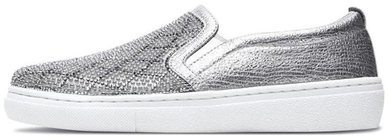 (Women) Skechers Goldie 'Silver Low-Top' 73800-SIL (Women) Skechers Goldie 'Silver Low-Top' 73800-SIL
