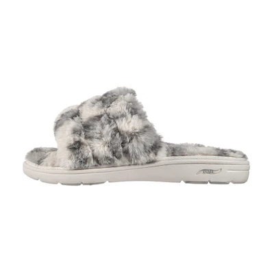(W) Skechers Golounge Arch Fit Lounge 'Furrreal White'
