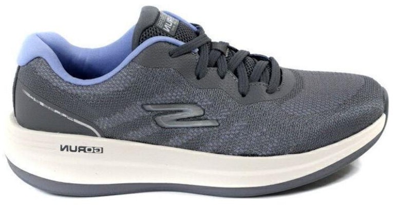 (W) スケッチャーズ グッドイヤー GORun 通気性抜群ローカット 灰青 129106-CCBL Order (W) スケッチャーズ グッドイヤー GORun 通気性抜群ローカット 灰青 129106-CCBL
