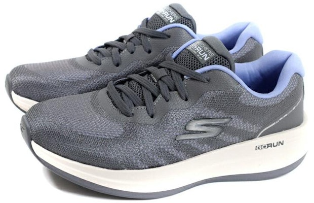 (W) スケッチャーズ グッドイヤー GORun 通気性抜群ローカット 灰青 129106-CCBL Lookbook (W) スケッチャーズ グッドイヤー GORun 通気性抜群ローカット 灰青 129106-CCBL