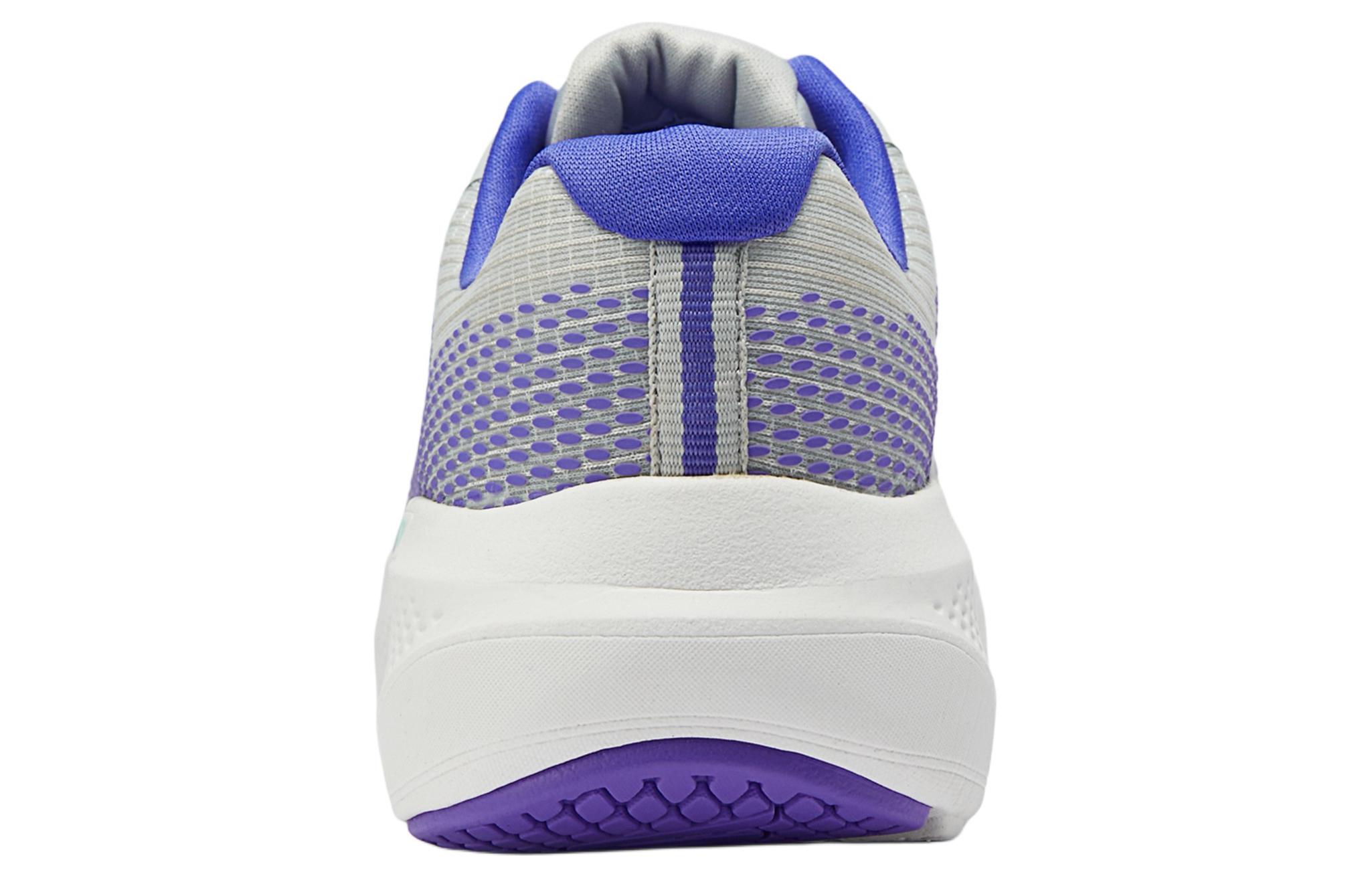 Shop Skechers 舒適百搭 減震耐磨 低筒 跑步鞋 女款 灰紫色