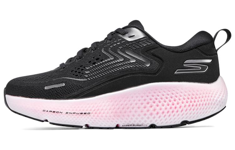 (Women) Skechers GOrun Max Road 6 'Black Pink' 172078-BKPK