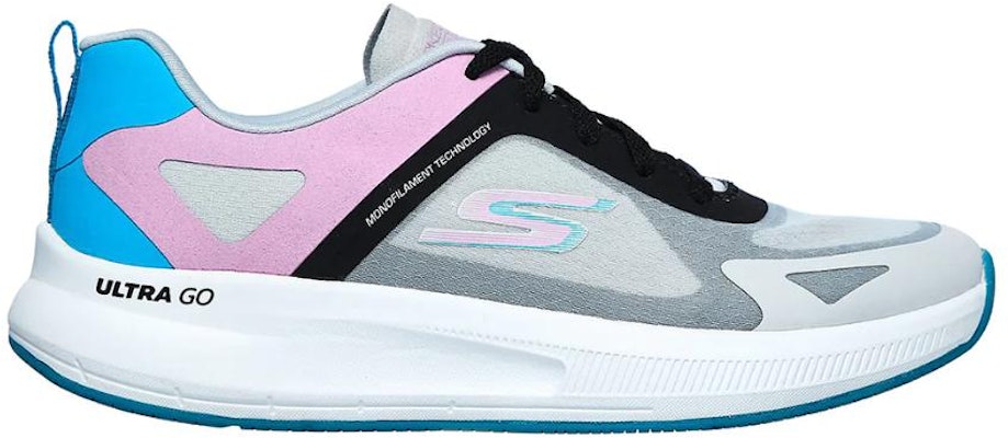 Skechers GOrun Pulse 鞋 時尚運動鞋 女款 灰粉 Order Skechers GOrun Pulse 鞋 時尚運動鞋 女款 灰粉