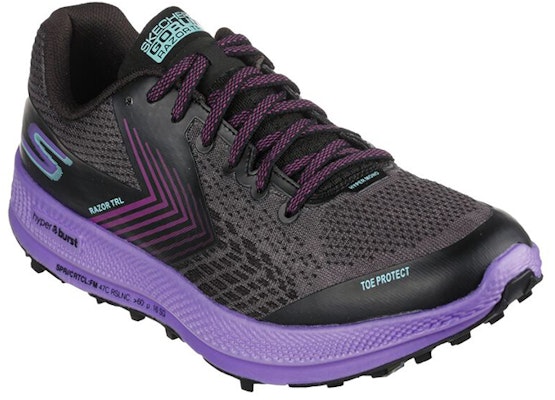 (Women) Skechers GOrun Razor Trail 'Black Purple' 172002-BKPR Lookbook (Women) Skechers GOrun Razor Trail 'Black Purple' 172002-BKPR
