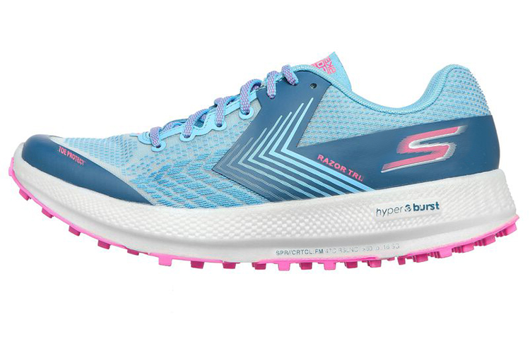 (Women) Skechers GOrun Razor Trail 'Lightweight Breathable Blue' 172002-BLPR