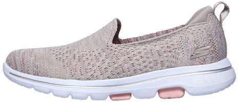 (Women) Skechers GOwalk 5 'Pink Comfort' 124167-NTMT (Women) Skechers GOwalk 5 'Pink Comfort' 124167-NTMT