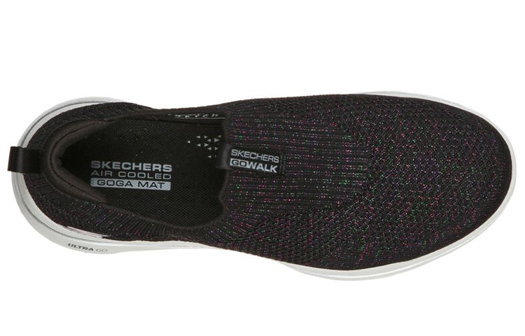 Lookbook (W) Skechers Gowalk 5 Kasut Santai Hitam 124030-BKMT