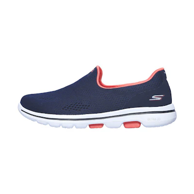 (W) Skechers GOwalk 5 Low-Top Casual Shoes 'Simplistic CMFT Blue'