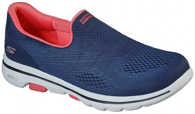 (Women) Skechers GOwalk 5 Low-Top Casual Shoes 'Simplistic Comfort Blue' 124033-NVCL Shop (Women) Skechers GOwalk 5 Low-Top Casual Shoes 'Simplistic Comfort Blue' 124033-NVCL
