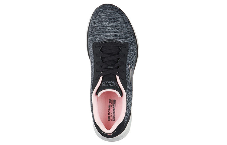 Shop (Women) Skechers Gowalk 6 - Magic Melody Sports Shoes Black/Pink 124506-BKPK