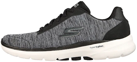 (Women) Skechers Gowalk 6 'Magic Melody Black' 124506-BKW (Women) Skechers Gowalk 6 'Magic Melody Black' 124506-BKW