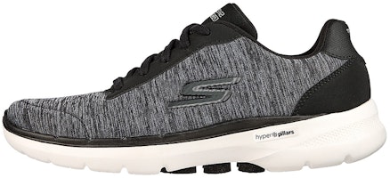 (Women) Skechers Gowalk 6 'Magic Melody Black' 124506-BKW (Women) Skechers Gowalk 6 'Magic Melody Black' 124506-BKW