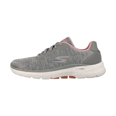 (W) Skechers Gowalk 6 'Magic Melody Grey Pink'