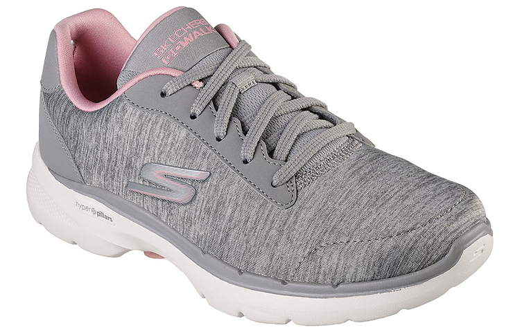 (W) Skechers Gowalk 6 'Magic Melody Grey Pink' 圖 3