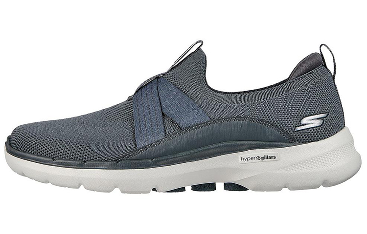 Buy Skechers GOwalk 6 簡約舒適 低筒運動休閒鞋 女款 灰色