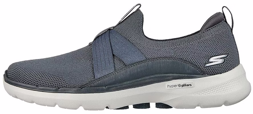 Skechers GOwalk 6 簡約舒適 低筒運動休閒鞋 女款 灰色 Buy Skechers GOwalk 6 簡約舒適 低筒運動休閒鞋 女款 灰色