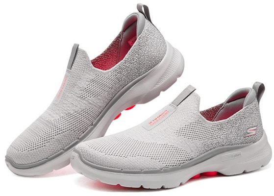 (Women) Skechers Gowalk 6 'Simplified Comfort Low-Top Casual' 124502-GYCL Lookbook (Women) Skechers Gowalk 6 'Simplified Comfort Low-Top Casual' 124502-GYCL