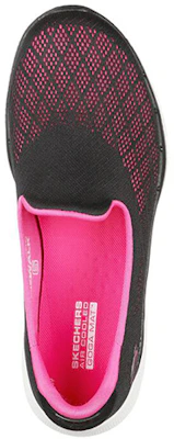 (W) Skechers GOwalk 6 宇宙力便鞋 黑色/粉色 124522-BKHP Shop (W) Skechers GOwalk 6 宇宙力便鞋 黑色/粉色 124522-BKHP