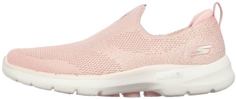 (Women) Skechers Gowalk 6 Slip On Pink 124502-LTPK (Women) Skechers Gowalk 6 Slip On Pink 124502-LTPK
