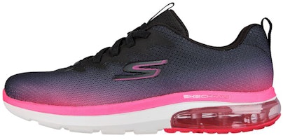 (Women) Skechers GOwalk Air 2.0 'Black Purple' 124348-BKHP (Women) Skechers GOwalk Air 2.0 'Black Purple' 124348-BKHP