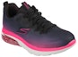 Lookbook (W) Skechers GOwalk Air 2.0 'Hitam Ungu' 124348-BKHP