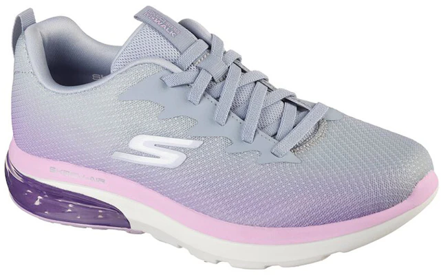 Skechers GOwalk Air 2.0 跑步鞋 女款 灰紫 Lookbook Skechers GOwalk Air 2.0 跑步鞋 女款 灰紫