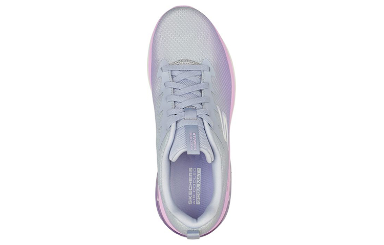 Shop Skechers GOwalk Air 2.0 跑步鞋 女款 灰紫