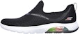(W) Skechers GOwalk Air 'Hitam Slip-On' 124073-BKW