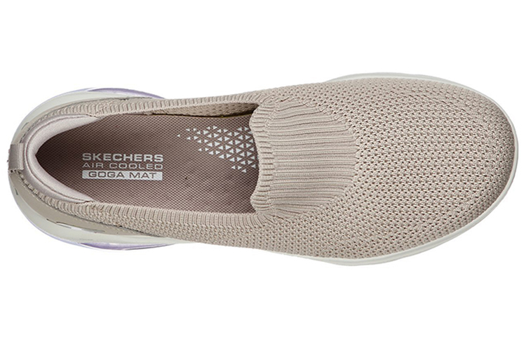 Lookbook Skechers GOwalk Air 耐摩舒適 懶人運動休閒鞋 女款 灰