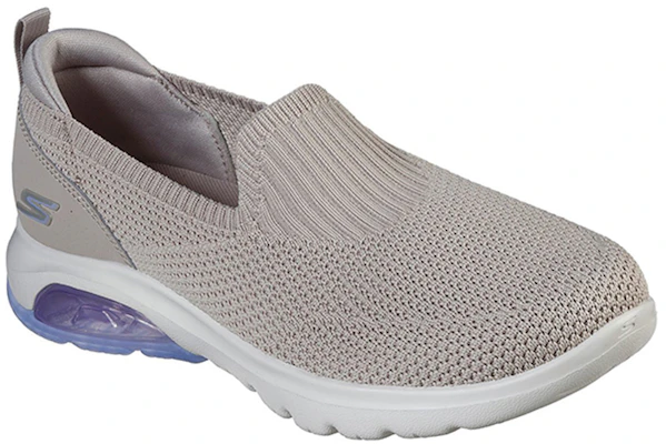 Skechers GOwalk Air 耐摩舒適 懶人運動休閒鞋 女款 灰 Shop Skechers GOwalk Air 耐摩舒適 懶人運動休閒鞋 女款 灰