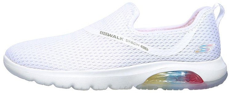 women-skechers-go-walk-air-white-comfort-slip-on-124073-wht