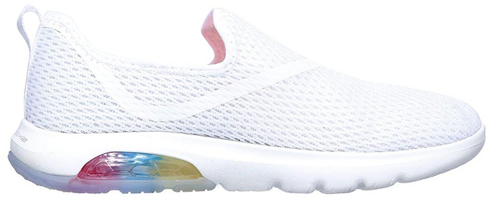 Skechers GOwalk Air 耐磨舒適 懶人運動休閒鞋 女款 白 Order Skechers GOwalk Air 耐磨舒適 懶人運動休閒鞋 女款 白