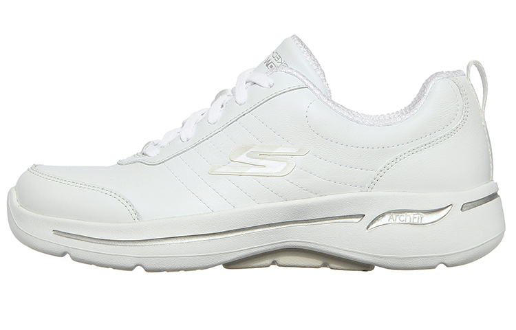 (Women) Skechers Gowalk Arch Fit-Blazing Path 'White Casual Running' 124413-WHT