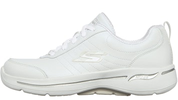 (Women) Skechers Gowalk Arch Fit-Blazing Path 'White Casual Running' 124413-WHT (Women) Skechers Gowalk Arch Fit-Blazing Path 'White Casual Running' 124413-WHT
