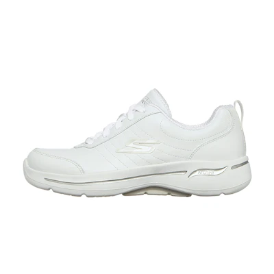 (W) Skechers Gowalk Arch Fit-Blazing Path 'White Casual Running'