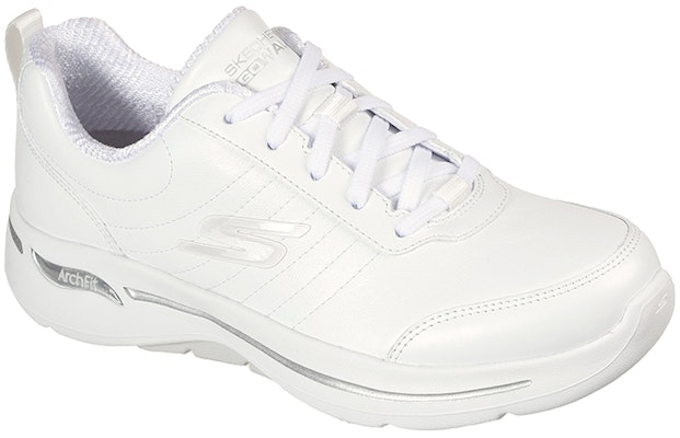 (Women) Skechers Gowalk Arch Fit-Blazing Path 'White Casual Running' 124413-WHT Lookbook (Women) Skechers Gowalk Arch Fit-Blazing Path 'White Casual Running' 124413-WHT