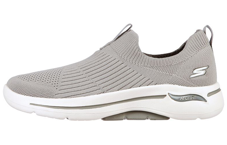 (Women) Skechers Gowalk Arch Fit-Iconic 'Grey Slip-On' 124409-GRY
