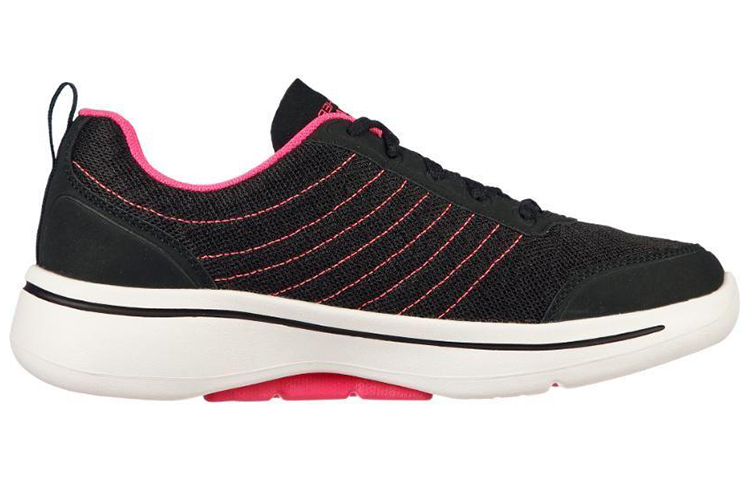 Order (W) Skechers Gowalk Arch Fit-True Vision Nero/Rosa 124484-BKPK