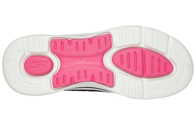 Purchase (W) Skechers Gowalk Arch Fit-True Vision Nero/Rosa 124484-BKPK