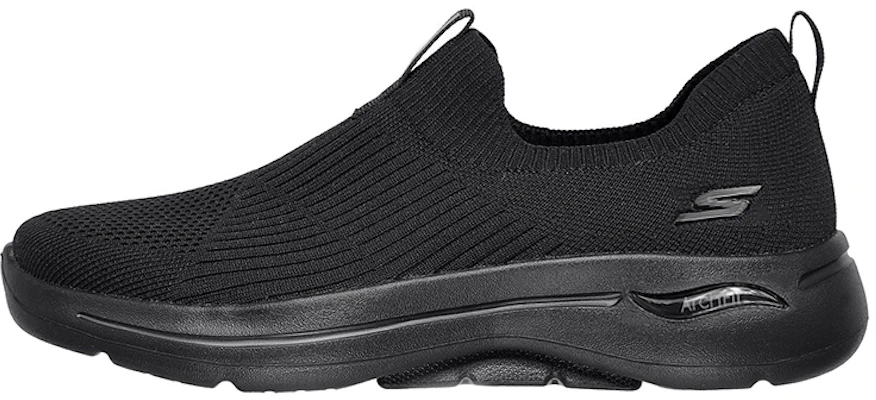 (Women) Skechers Gowalk Arch Fit - Iconic 'Black Slip-On' 124409-BBK Buy (Women) Skechers Gowalk Arch Fit - Iconic 'Black Slip-On' 124409-BBK