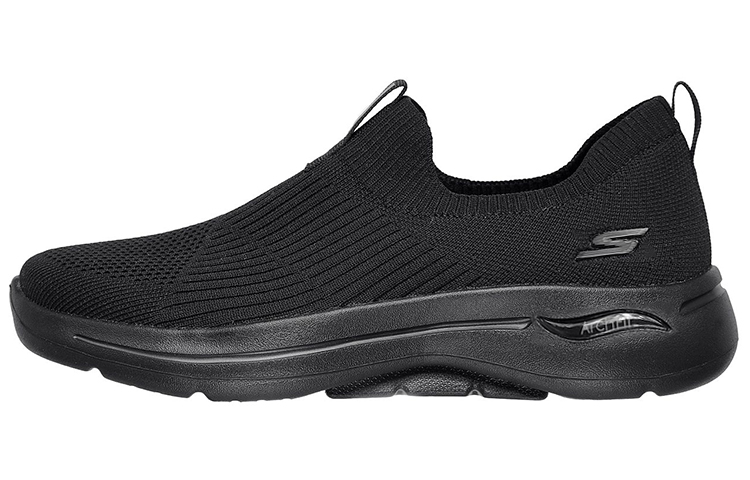 (Women) Skechers Gowalk Arch Fit - Iconic 'Black Slip-On' 124409-BBK