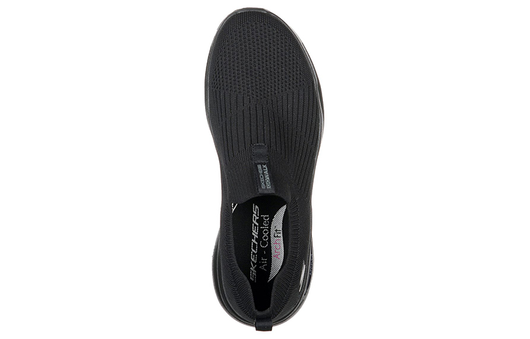 Shop (W) Skechers Gowalk Arch Fit - Icónico 'Negro Sin Cordones' 124409-BBK